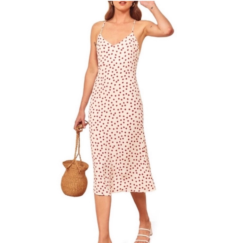 NWOT Reformation Kat Midi Dress
